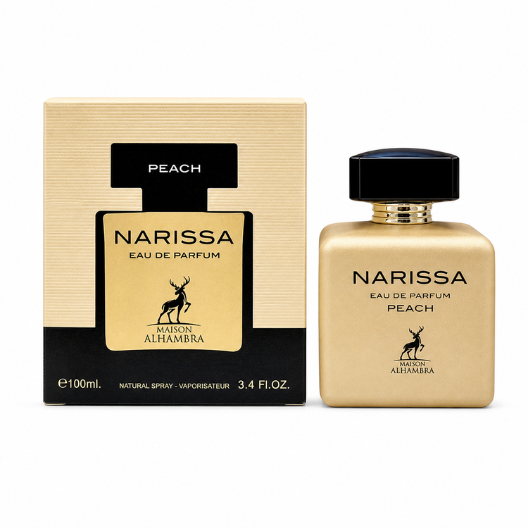 عطر ادکلن الحمبرا مدل ناریسا پیچ Alhambra Poudree narissa