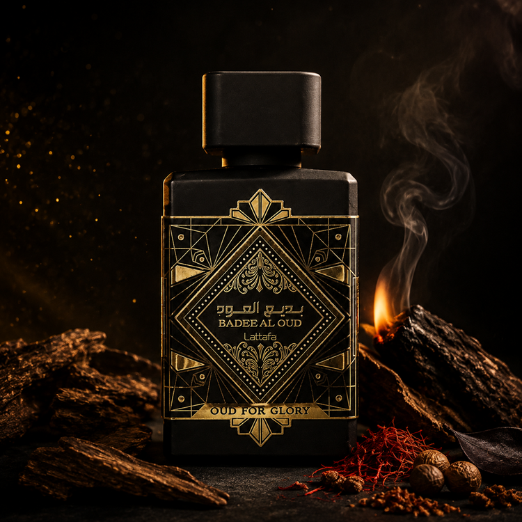 عطر ادکلن لطافه مدل بدیع العود Lattafa Bade'e Al Oud Oud for Glory