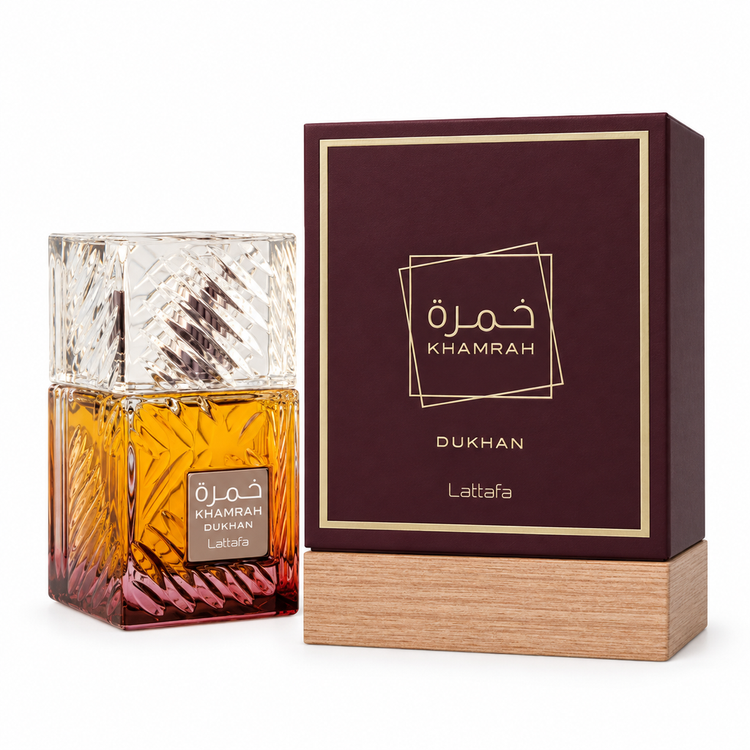 عطر ادکلن لطافه مدل خمره دخان Lattafa Khamrah Dukhan