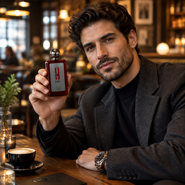 عطر ادکلن افنان مدل ناین پی ام ریبل Afnan 9pm Rebel