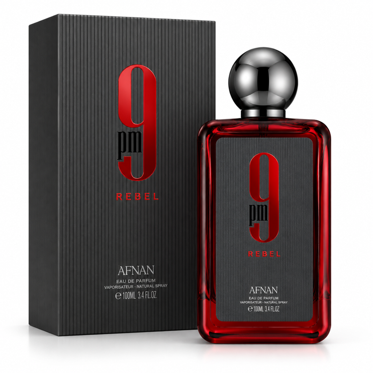 عطر ادکلن افنان مدل ناین پی ام ریبل Afnan 9pm Rebel